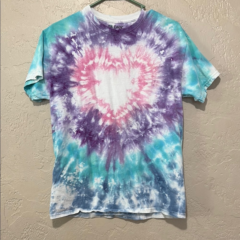 Tie-Dye Heart T-Shirt